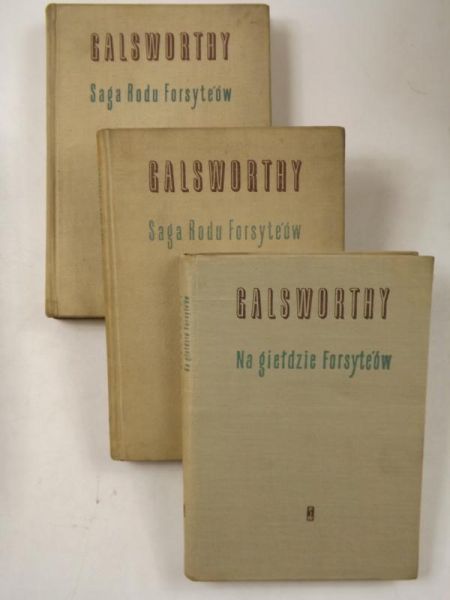 Galsworthy John - Na giełdzie Forsyteów / Saga rodu Forsyteów, tom I, III