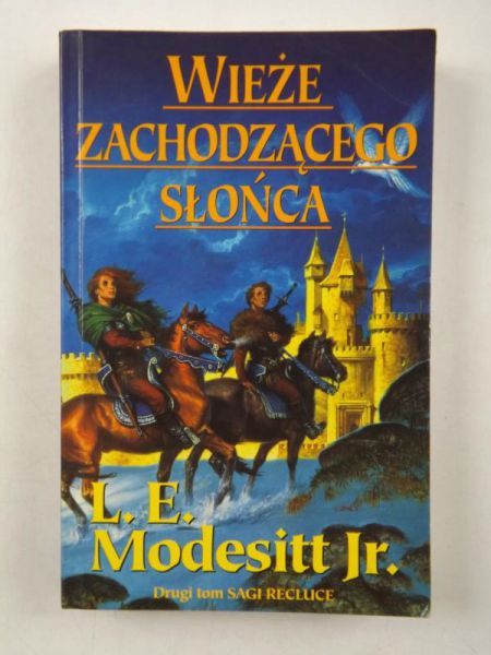Wieże zachodzącego słońca