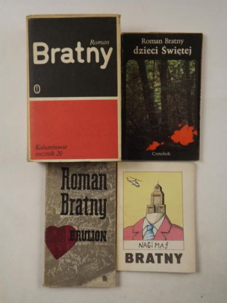 Bratny Roman / Maj Nagi - Kolumbowie rocznik 20 / Brulion / Dzieci Świętej / Bratny