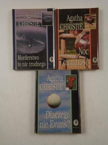 Christie Agatha - Dzieła wybrane, 3 tomy. Noc i ciemność / Dlaczego nie Evans? / Morderstwo to nic trudnego