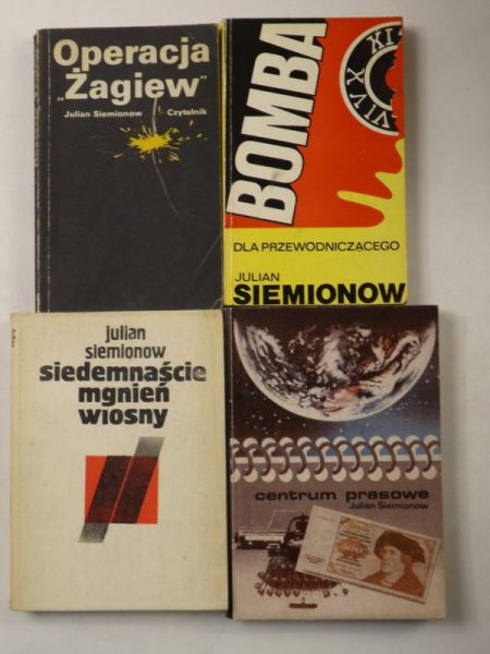 Bomba dla przewodniczącego / Siedemnaście mgnień wiosny / Centrum prasowe / Operacja ,,Żagiew"