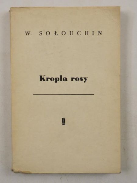 Kropla rosy