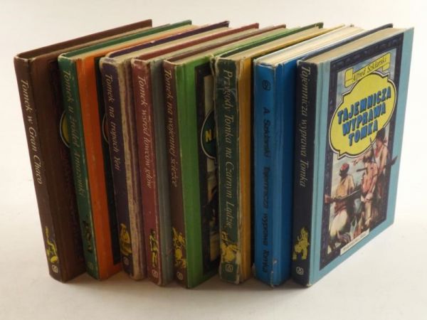 Szklarski Alfred - Tomek na wojennej ścieżce / Tomek wśród łowców głów / Tomek na tropach Yeti / Tomek u źródeł Amazonki / Tomek w Gran Chaco / Tajemnicza wyprawa Tomka / Przygody Tomka na Czarnym Lądzie
