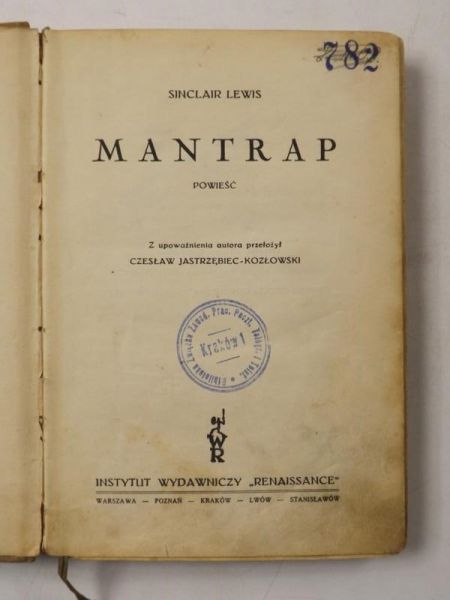 Lewis Sinclair - Mantrap, ok. 1932 r.