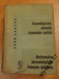 Frazeologiczny Słownik Francusko-Polski