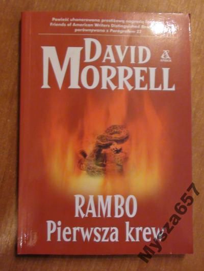 DAVID MORRELL Rambo. Pierwsza krew
