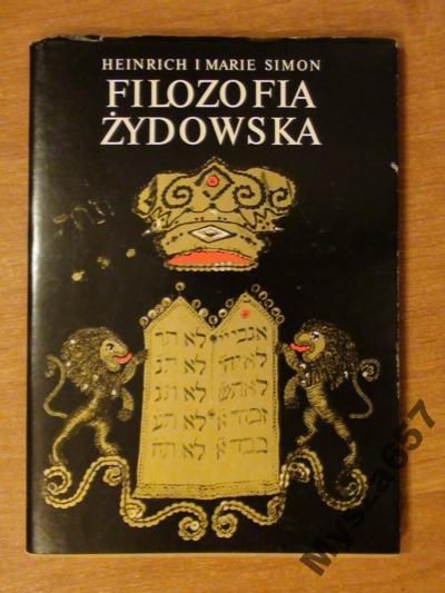 Smon FILOZOFIA ŻYDOWSKA hstora