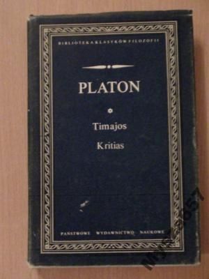 PLATON Timajos Kritias albo Atlantyk  BFK