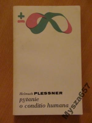 PLESSNER Pytanie o conditio humana BMW