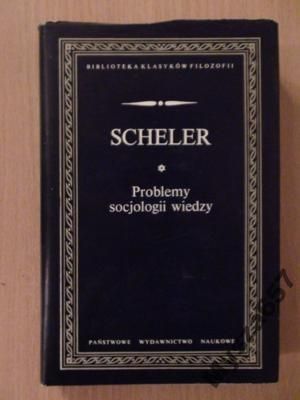 SCHELER Problem socjologii władzy BKF
