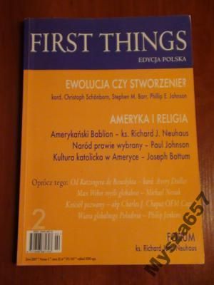 First Things Edycja Polska Nr 2