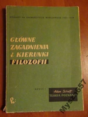 Adam Schaff TEORIA POZNANIA