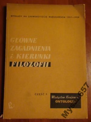 Władysław Krajewski ONTOLOGIA