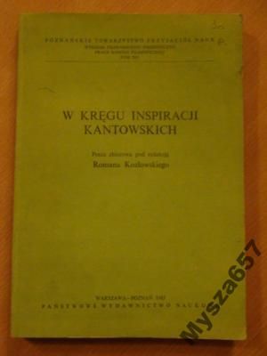 Kozłowski W KRĘGU INSPIRACJI KANTOWSKICH