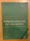 Kasprzyk,  WPROWADZENIE DO FILOZOFII