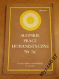 Bigda Słupskie Prace Humanistyczne Nr 7A