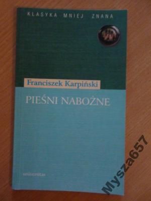 KARPIŃSKI FRANCISZEK Pieśni nabożne KMZ