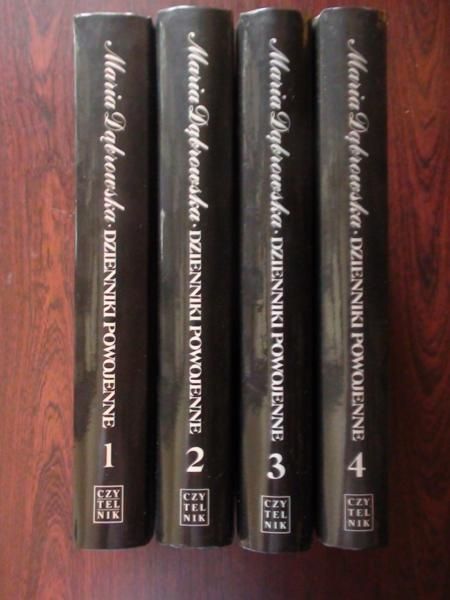 Dzienniki powojenne Tom 1- 4