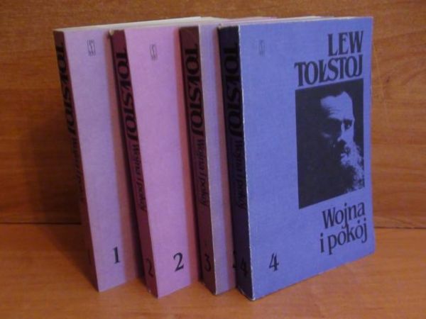 Wojna i pokój Tom I-IV (komplet)