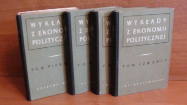 Wykład z ekonomii politycznej Tom I-IV (komplet)