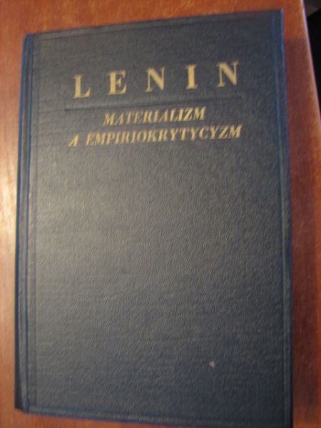 Materializm empiriokrytycyzm 1949 r.