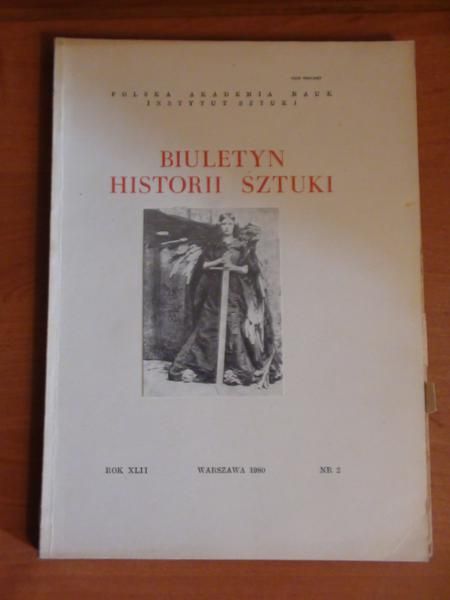 Biuletyn historii sztuki nr 2/1980