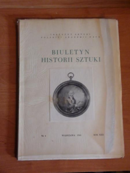 Biuletyn historii sztuki nr 4/1968