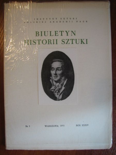Biuletyn Historii Sztuki Nr 2 1972