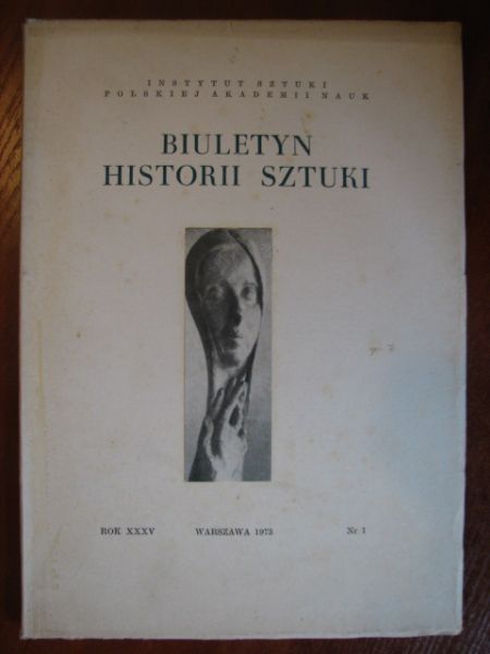 Biuletyn Historii Sztuki Nr 1 1973