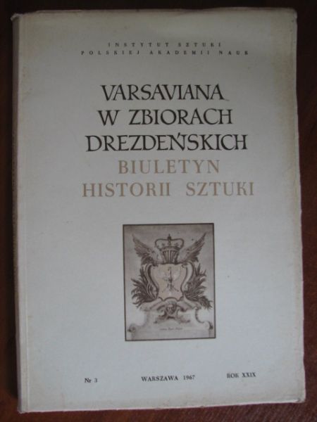 Biuletyn Historii Sztuki Nr 3 1967