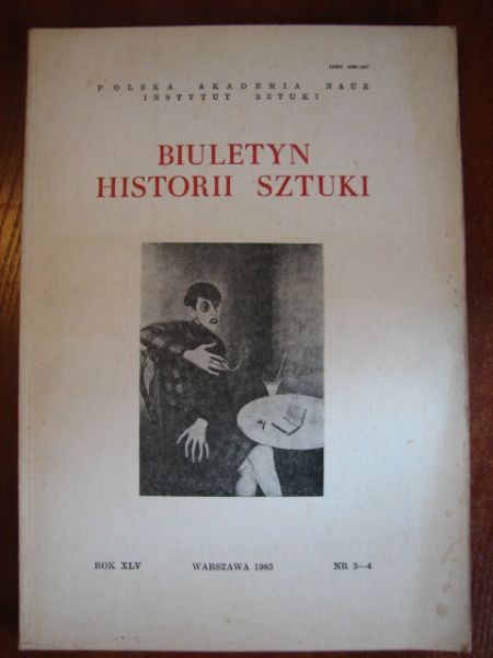 Mossakowski S. (red.) - Biuletyn Historii Sztuki Nr 3-4 1983