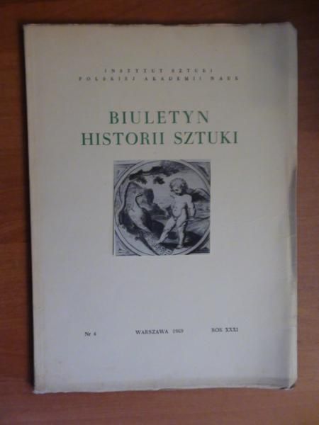 Biuletyn Historii Sztuki nr 4/1969