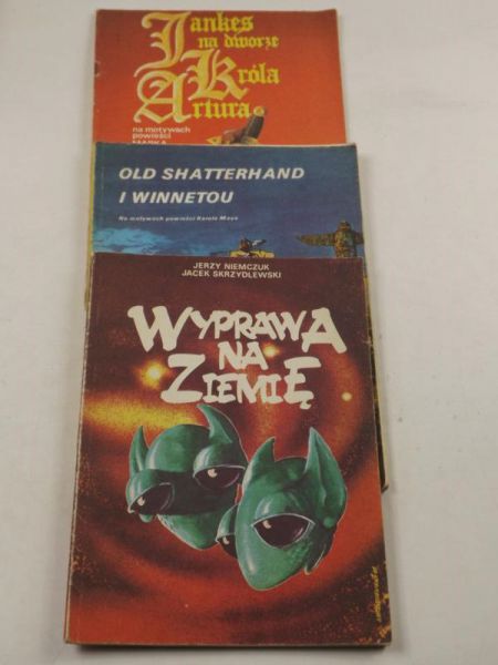 Wyprawa na Ziemię  Jankes na dworze króla Artura  Old Shatterhand i Winnetou