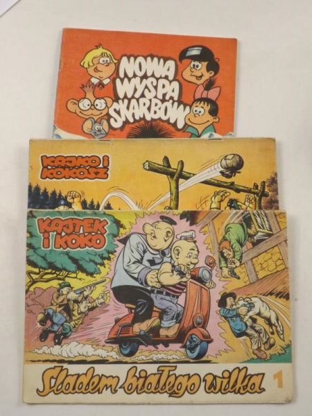 Christa Janusz - Nowa wyspa skarbów / Woje Mirmiła / Śladem białego wilka