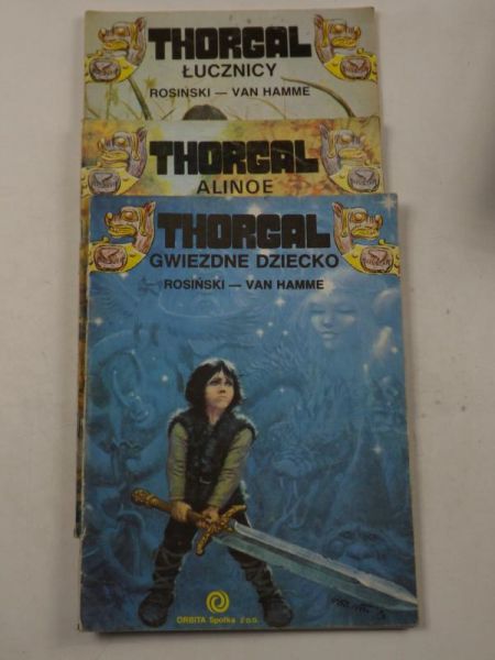 Rosiński,   - Thorgal. Gwiezdne dziecko / Alinoe / Łucznicy