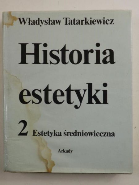 Historia estetyki Tom II