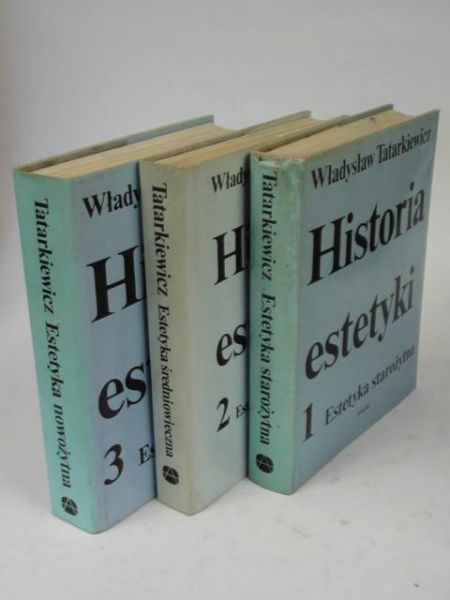 Historia estetyki, T. I-III