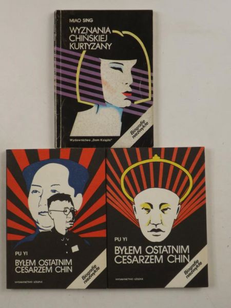 Wyznania chińskiej kurtyzany  Byłem ostatnim cesarzem Chin, Tom I - II