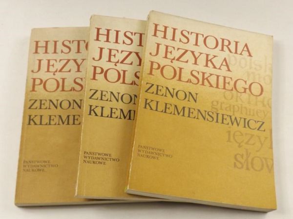 Historia języka polskiego, Tom I-III