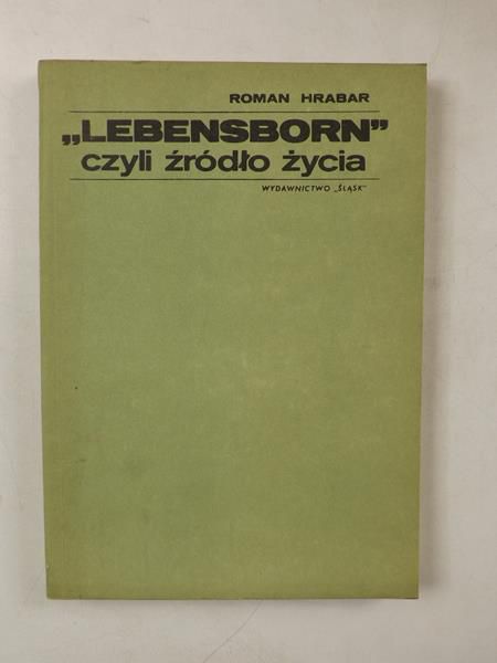 "Lebensborn" czyli źródło życia
