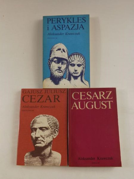 Krawczuk Aleksander - Cesarz August / Gajusz Juliusz Cezar / Perykles i Aspazja