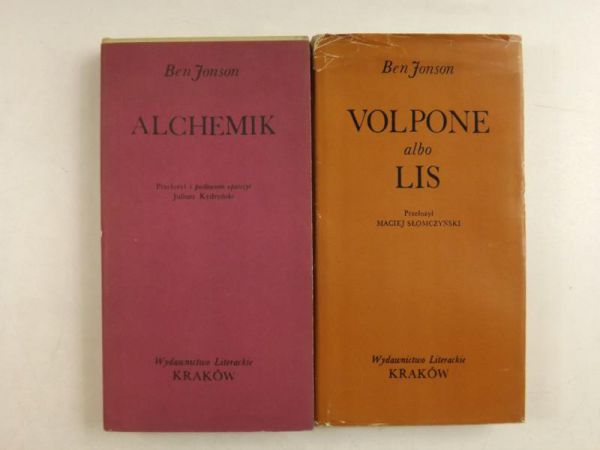 Jonson Ben - Alchemik/Volpone albo Lis