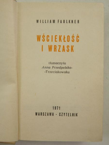 Wściekłość i wrzask