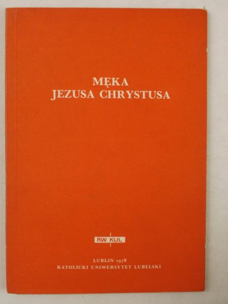 Męka Jezusa Chrystusa