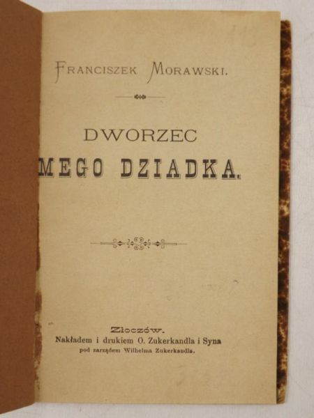 Dworzec mego dziadka, ok. 1900 r.