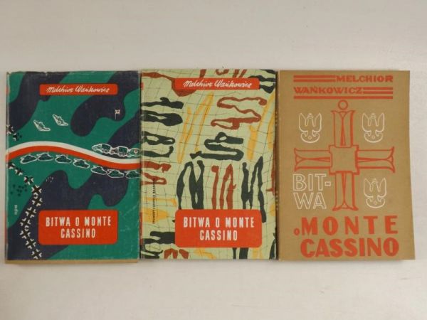 Bitwa o Monte Cassino T. I - III, Reprint 1945