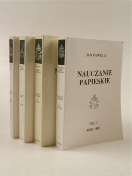 Jan Paweł II - Nauczanie Papieskie, Tom III 1,V 1, VII 2, VIII 1