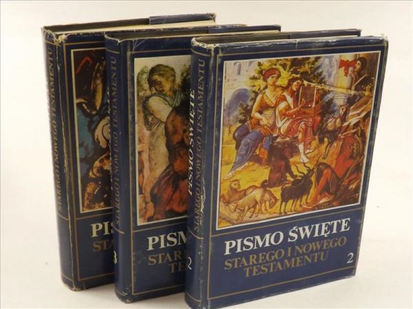 Peter Michał,    - Pismo Święte Starego i Nowego Testamentu, Tom I-III