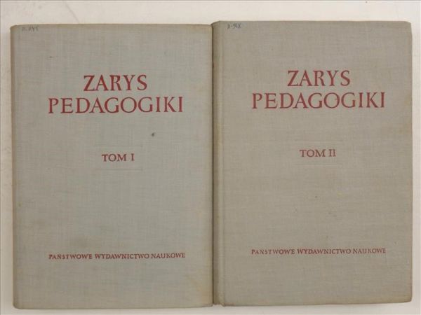 Zarys pedagogiki, Tom I-II