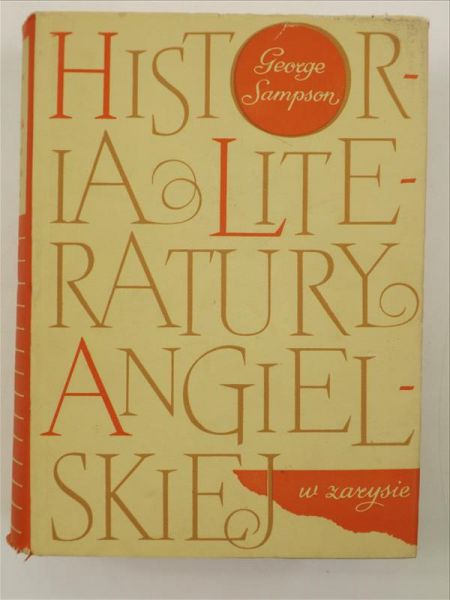 Sampson George - Historia literatury angielskiej w zarysie